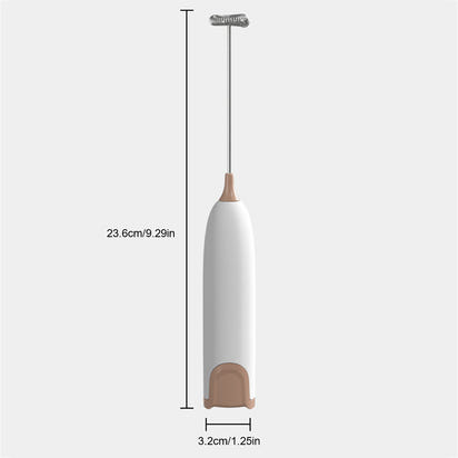 Electric Milk Frother For Perfectly Frothed Coffee And Creamy Cappuccinos Non-Battery
