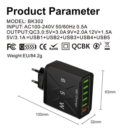 6-Port Smart Fast Charger™