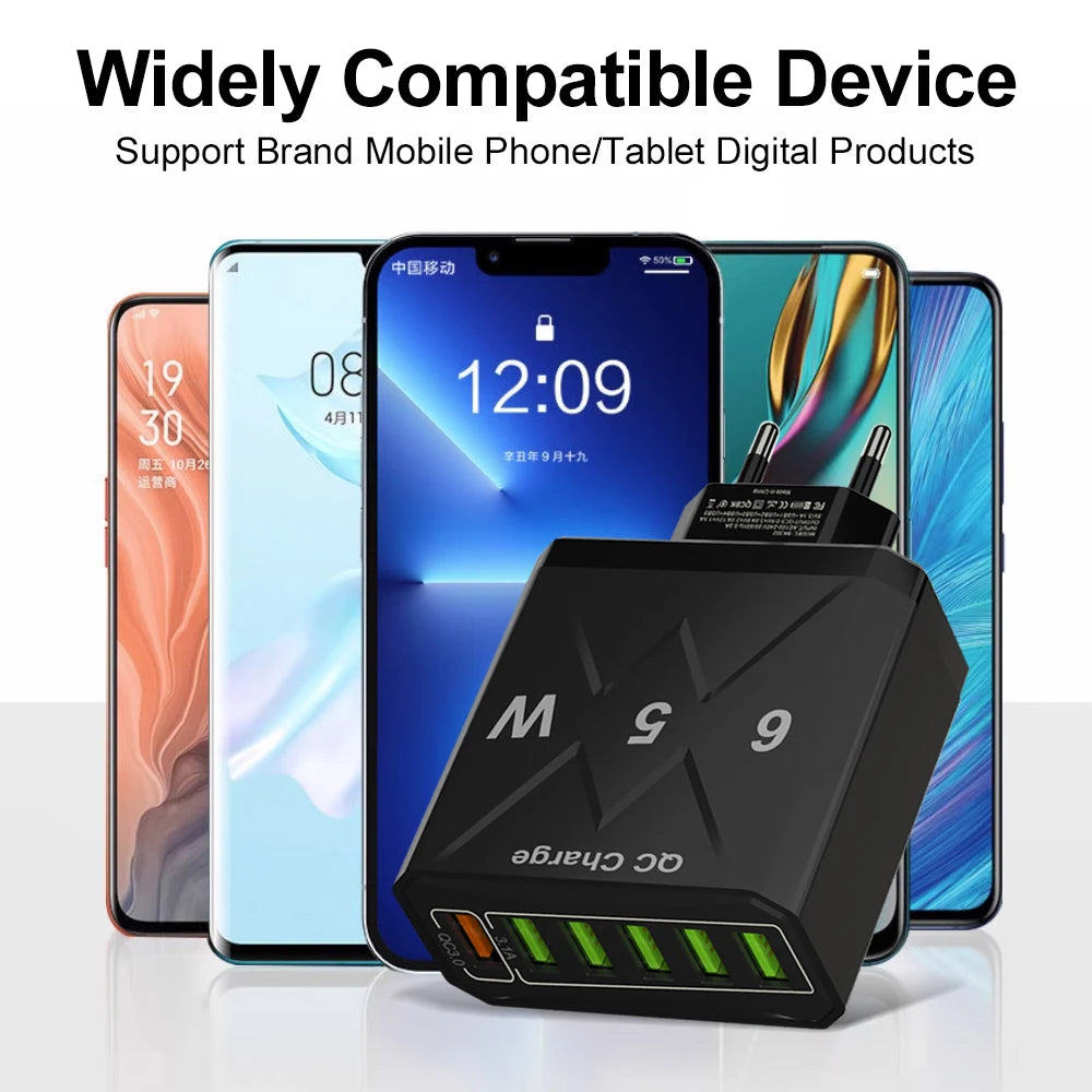 6-Port Smart Fast Charger™