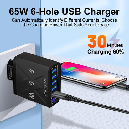 6-Port Smart Fast Charger™