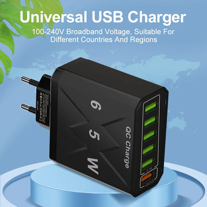 6-Port Smart Fast Charger™