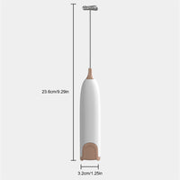 Electric Milk Frother For Perfectly Frothed Coffee And Creamy Cappuccinos Non-Battery