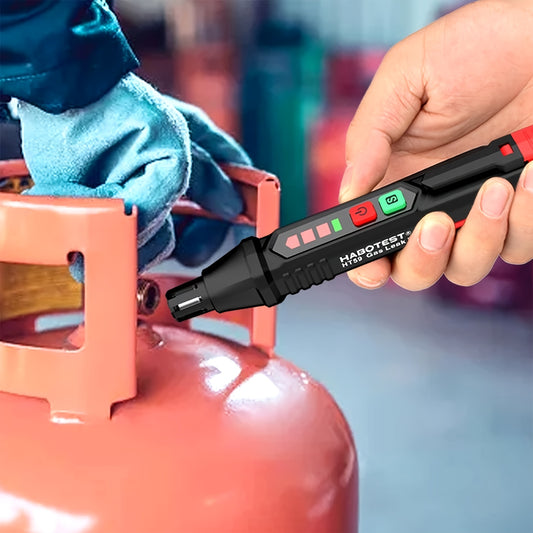 [Gas Leak Detector] 1pc HT59/HT60 Combustible Gas Detector | Gas Leak Detector Alarm With Audible And Visual Alarm For All Types Of Flammable Gases