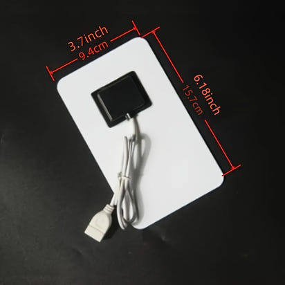 1pc Solar Portable Charging Panel Outdoor Waterproof Solar USB Charger Is Suitable For Outdoor Travel And Camping, Mobile Power, Mobile Phone Charging Bank, Flashlight, Fan