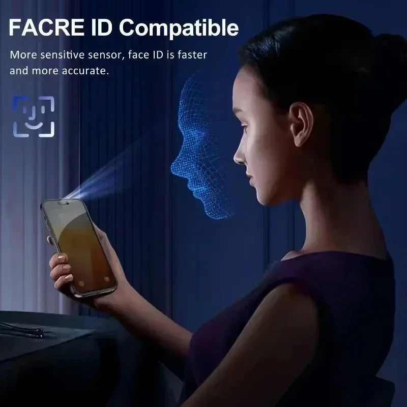 1-5PCS iPhone Privacy Screen Protector Anti Spy Tempered Glass For 12 13 14 15 Pro Max 16 17 Anti Peep